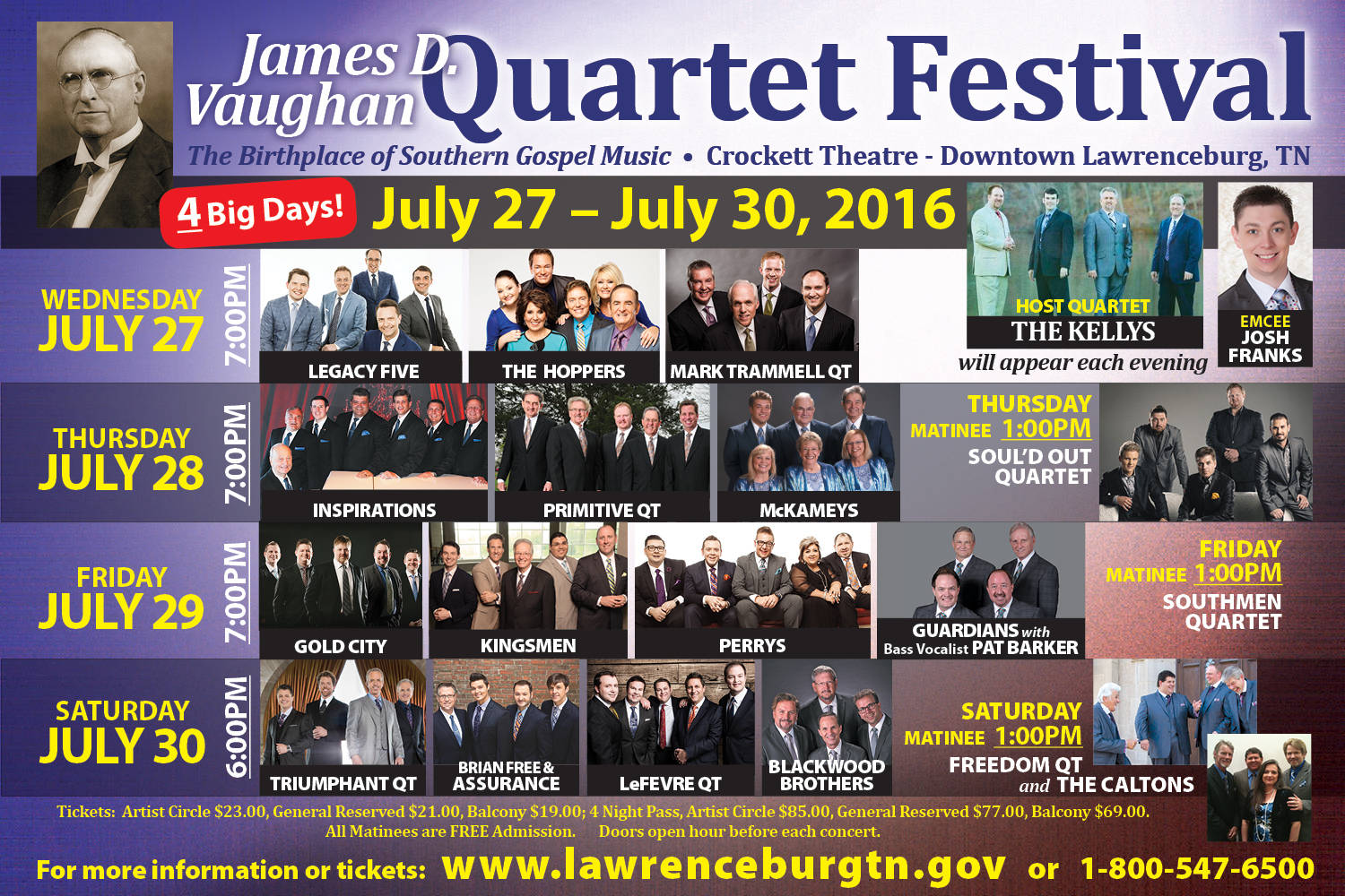 Vaughan Quartet Festival